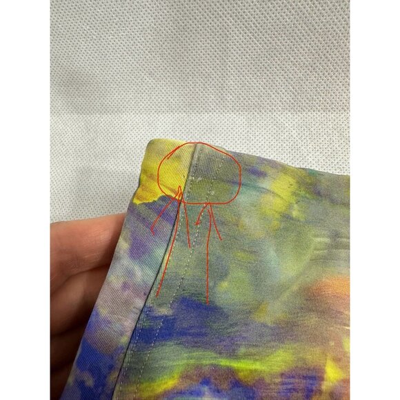 Lululemon Cargo Super High Rise Hiking Shorts Womens 6 Nature Multi Read - Picture 3 of 11